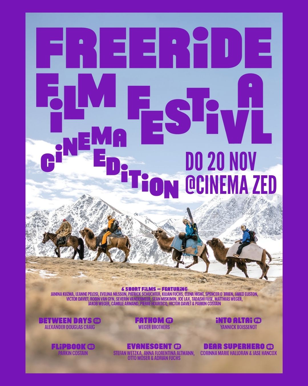 Lees meer over het artikel Freeride Film Festival 2025 – Playing with the Limit